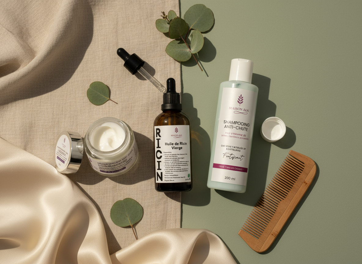 Anti-Chute – Soins Naturels pour Cheveux Forts, Denses et Pleins de Vitalité