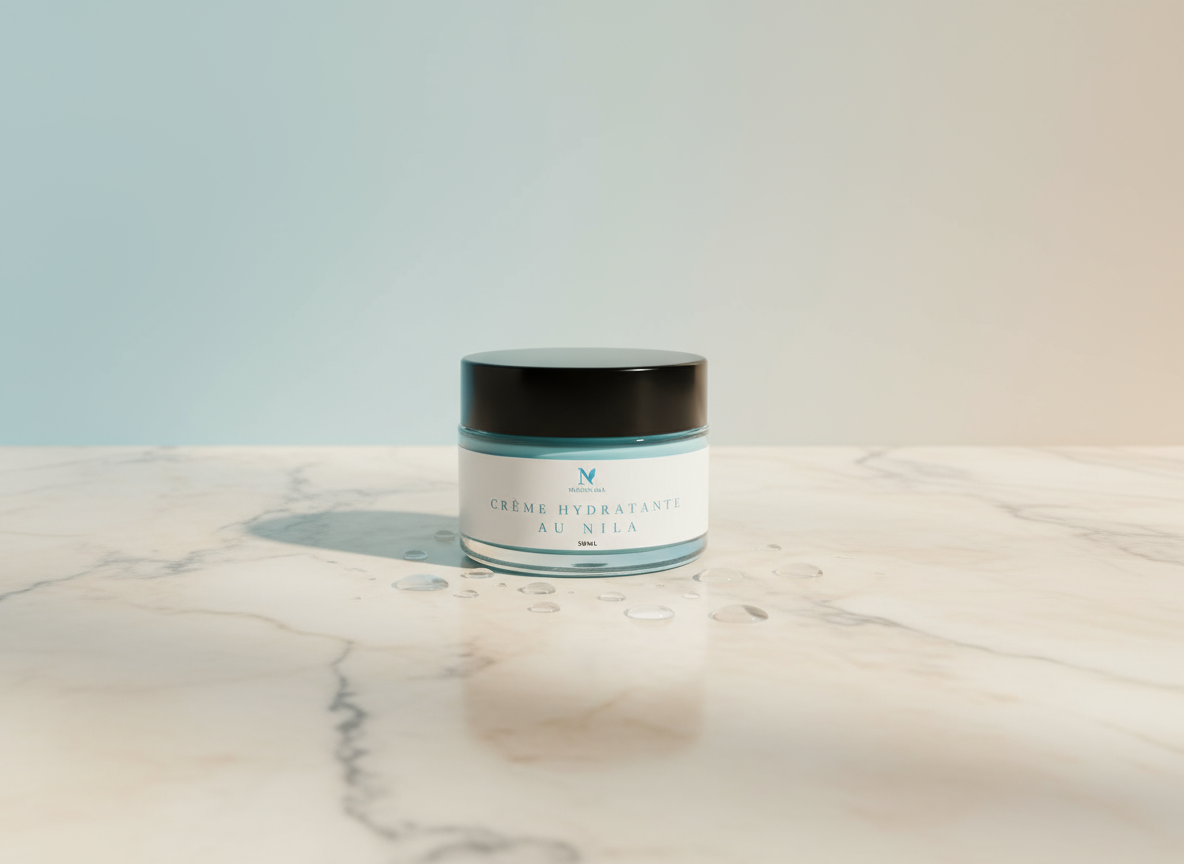 Crème Hydratante NILA à la Glycérine, Argan & Coco – Éclat, Douceur et Nutrition