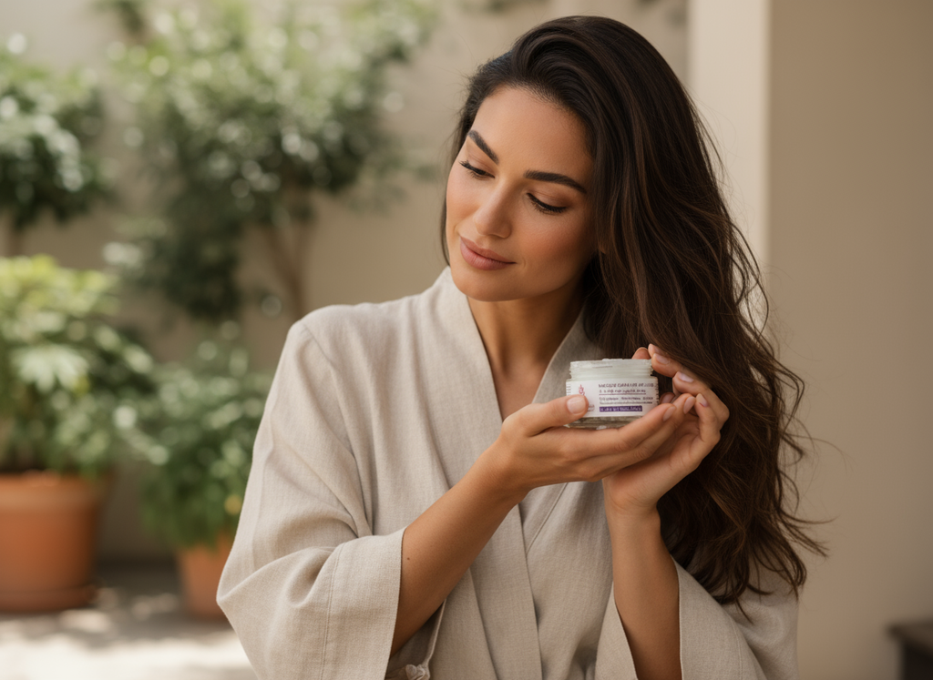 Masque Capillaire Anti-Chute à l’Huile de Nigelle & Ricin – Fortifiant, Nourrissant et Revitalisant