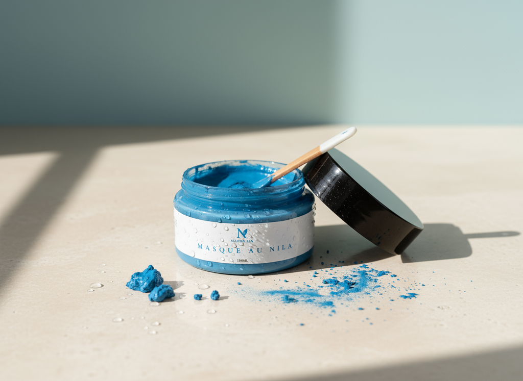Masque Visage NILA à l’Huile d’Argan & Coco – Purifiant, Éclatant et Nourrissant