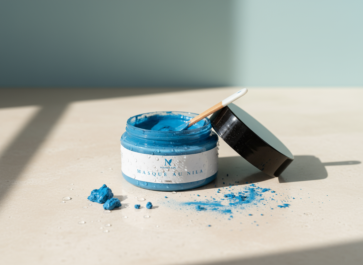 Masque Visage NILA à l’Huile d’Argan & Coco – Purifiant, Éclatant et Nourrissant