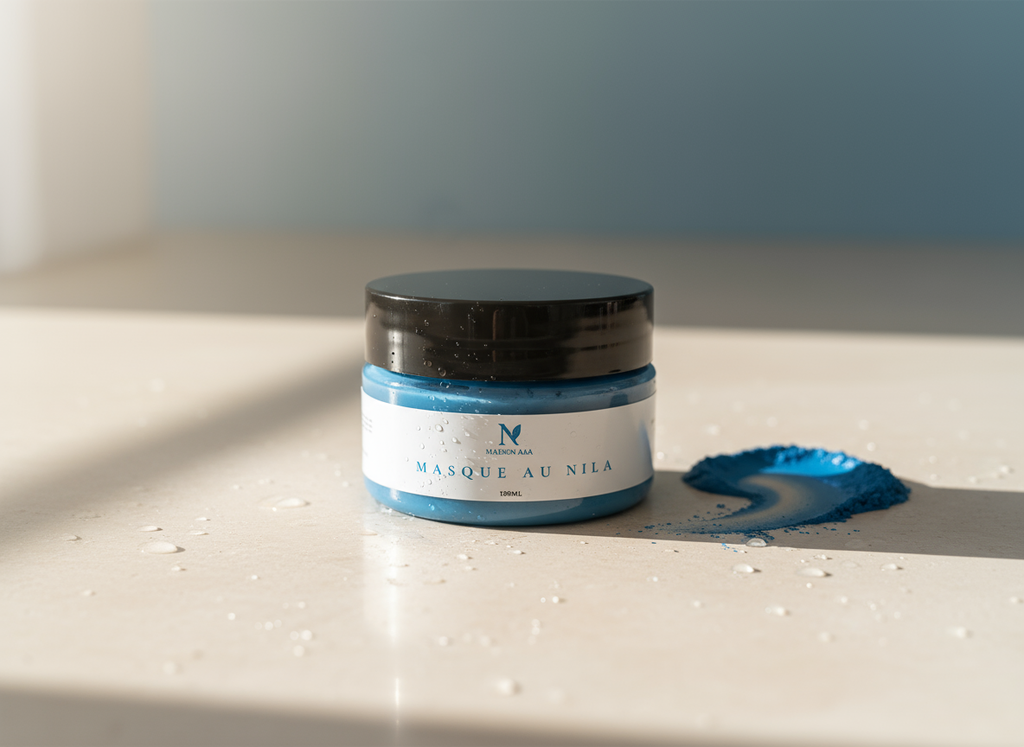 Masque Visage NILA à l’Huile d’Argan & Coco – Purifiant, Éclatant et Nourrissant